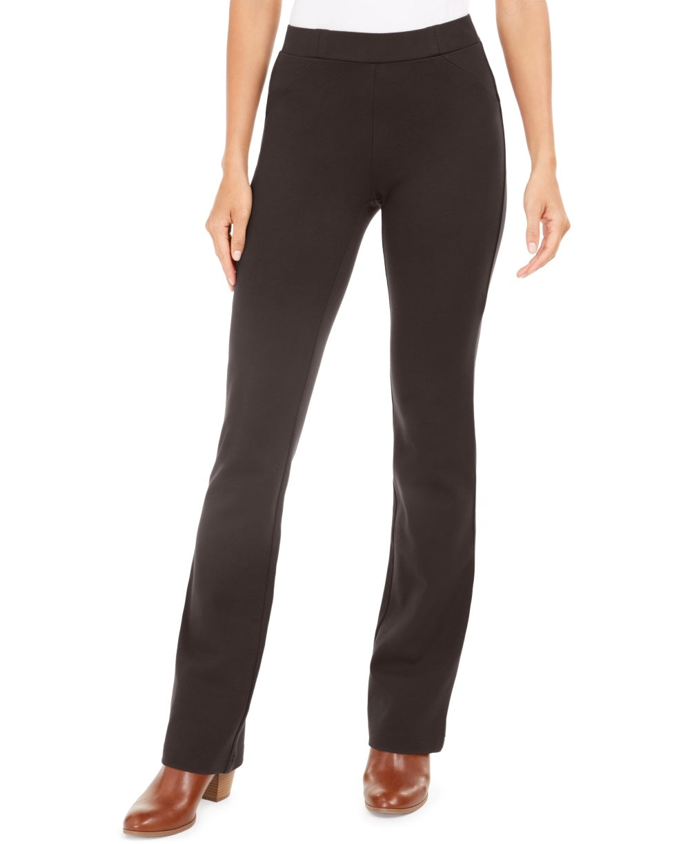 Calça Bootcut Feminina Style &amp; Co Marrom Tamanho G