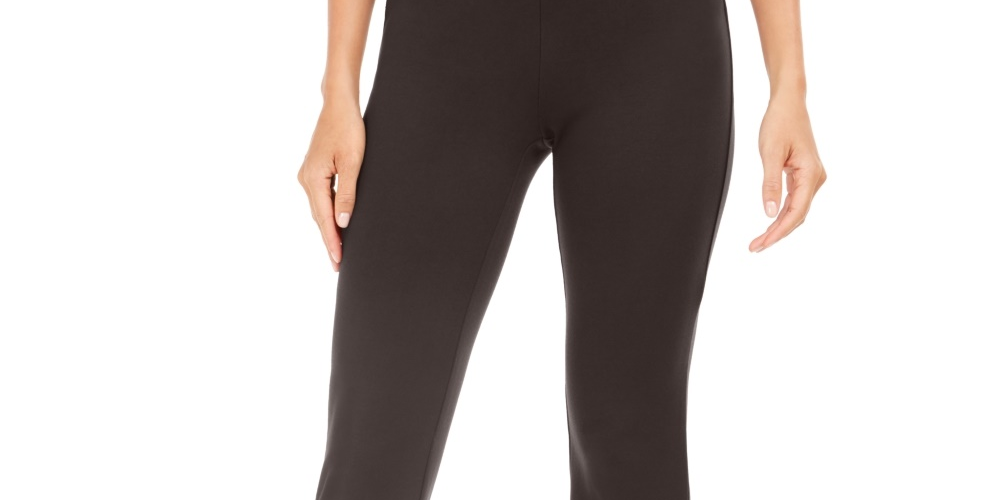 Calça Bootcut Feminina Style &amp; Co Marrom Tamanho G