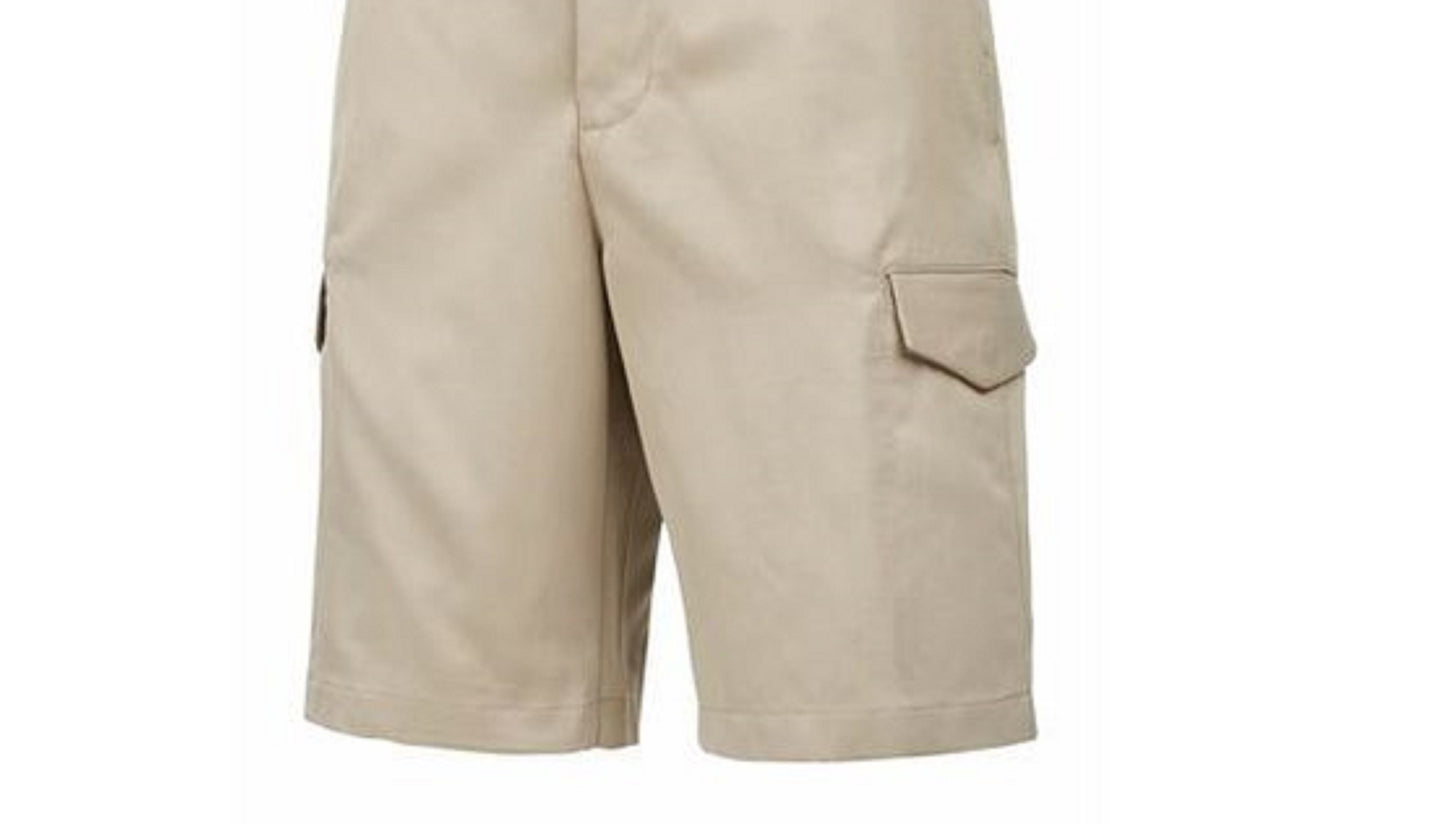 Shorts cargo masculino Attack Life By Greg Norman de 10" bege, tamanho 32