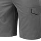 Shorts cargo masculino Attack Life de 10" cinza, tamanho 30 REG