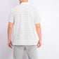 Camisa polo masculina Attack Life By Greg Norman com listras de ferro 5, branca, tamanho XXX grande