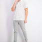 Camisa polo masculina Attack Life By Greg Norman com listras de ferro 5, branca, tamanho XXX grande