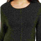 Suéter feminino metálico Alfani preto tamanho X-G