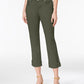 Jeans Capri Curvy-Fit Feminino Estilo &amp; Co, Verde, Tamanho 10 P