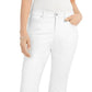 Jeans Capri Curvy-Fit Feminino Estilo &amp; Co Tamanho Natural 14 P