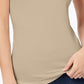 Camisa sem mangas feminina Maison Jules Cami Bege Tamanho Médio
