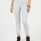 Calça skinny feminina estilo &amp; co com bainha enrolada, tamanho 4, Misty Harbour