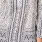 Blusa feminina com decote aberto e manga comprida, estilo &amp; co, branca, tamanho pequeno
