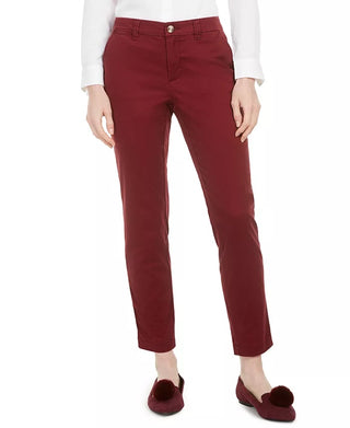 Calça feminina slim Maison Jules preta tamanho 6
