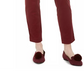 Calça feminina slim Maison Jules preta tamanho 6