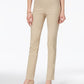 Calça skinny Chelsea Tummy Control feminina Charter Club, tamanho 14, cor mel