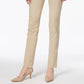 Calça skinny Chelsea Tummy Control feminina Charter Club, tamanho 14, cor mel
