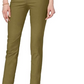 Calça feminina Chelsea Tummy Control Skinny Leg Tornozelo Charter Club Verde Tamanho 8