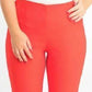 Calça skinny Chelsea Tummy Control feminina Charter Club, laranja, tamanho 10
