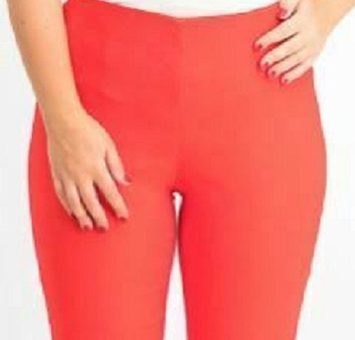 Calça skinny Chelsea Tummy Control feminina Charter Club, laranja, tamanho 10