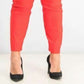 Calça skinny Chelsea Tummy Control feminina Charter Club, laranja, tamanho 10