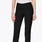 Calça Chelsea Petite Tummy-Control Feminina Charter Club Preta Tamanho 14 P
