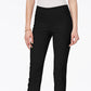 Calça Chelsea Petite Tummy-Control Feminina Charter Club Preta Tamanho 2 P