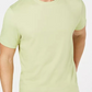 Camiseta masculina Tasso Elba Supima Blend, gola redonda, manga curta, verde escuro, tamanho grande