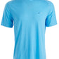 Camiseta masculina Soft Touch Attack Life By Greg Norman, azul escuro, tamanho médio