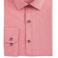 Camisa social masculina Bar III Slim-Fit Stretch Easy-Care grande com bolinhas Dobby, vermelha, tamanho 15,5 x 32-33