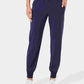 Calça de corrida fitness feminina Ideology, azul, tamanho XX-G