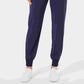 Calça de corrida fitness feminina Ideology, azul, tamanho XX-G