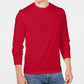 Camiseta masculina Club Room Doubler Crewneck vermelha tamanho X-G