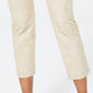 Calça feminina Charter Club Slim Fit, bege, tamanho 4