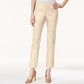 Calça feminina Charter Club Slim Fit, bege, tamanho 6