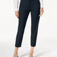 Calça feminina Charter Club Slim Fit, preta, tamanho 8