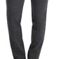 Calça feminina Charter Club Petite Pull-On Ponte-Knit cinza escuro tamanho 8 P