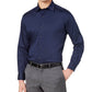 Camisa social masculina grande e alta, lisa, azul escuro, tamanho 34-35, da Alfatech By Alfani