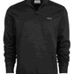 Greg Norman Masculino Herringbone 1/4 Zip Up 1/4 Zip Pullover Preto Tamanho Médio