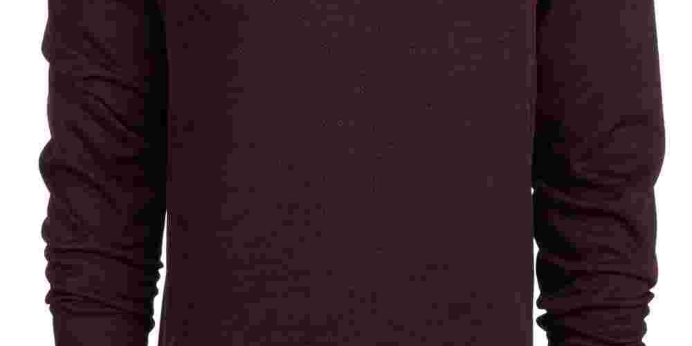 Suéter masculino Attack Life com zíper 1/4 espinha de peixe, vermelho, tamanho XX-G