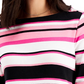 Charter Club Blusa feminina de algodão Pima com botões e listras, rosa, tamanho extra pequeno