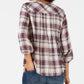 Top plissado feminino Style &amp; Co, roxo, tamanho pequeno