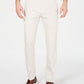 Calça elástica Alfatech Classic-Fit masculina Alfani, bege, tamanho 36 x 29