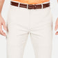 Calça elástica Alfatech Classic-Fit masculina Alfani, bege, tamanho 36 x 29