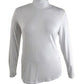 Blusa feminina de gola alta Maison Jules, cinza, tamanho X-S