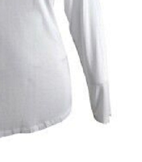 Blusa feminina de gola alta Maison Jules, cinza, tamanho X-S