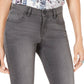 Jeans Bootcut Curvy-Fit Feminino Style &amp; Co. Cinza Tamanho 16