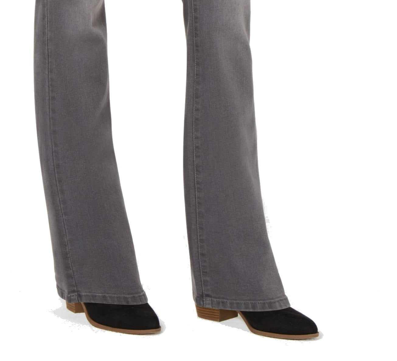 Jeans Bootcut Curvy-Fit Feminino Style &amp; Co. Cinza Tamanho 16