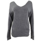 Bar III Women's Wear 2 Ways Twist Suéter Cinza Tamanho Pequeno