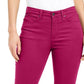 Calça jeans feminina Charter Club Tummy Control Bristol Capri rosa tamanho 8