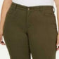 Calça feminina plus size Charter Club Twill Lexington verde tamanho 16W