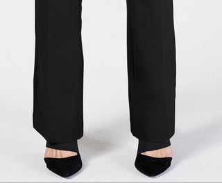 Calça Alfani Feminina com Cós Elástico e Botões Pretos Tamanho 10 Petite