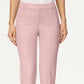 Calça curta feminina Charter Club Newport Tummy-Control, rosa, tamanho 16