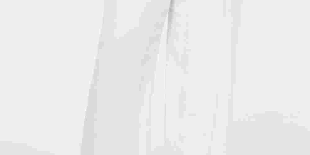 Calça feminina JM Collection com forro de gaze, tamanho 2X, branca