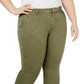 Calça Chino Feminina Style &amp; Co Verde Tamanho 18